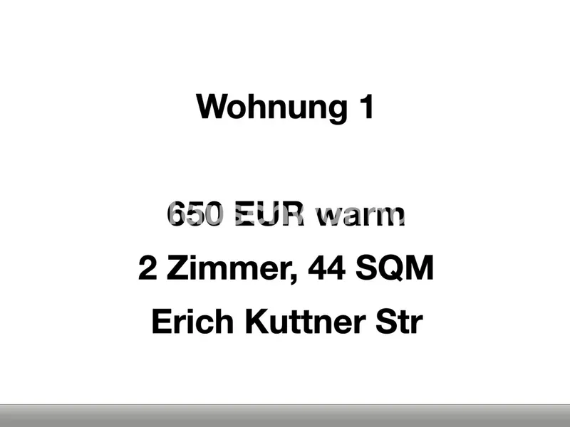 Tauschwohnung: 2 Wohnungen gegen 3-Zimmer-Wohnung — photo 1